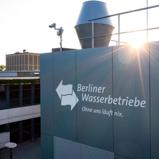 VIDEC Use Case: Berliner Wasserbetriebe - Blick auf den Einsatzort VIDEC Use Case: Berliner Wasserbetriebe - Blick auf den Einsatzort